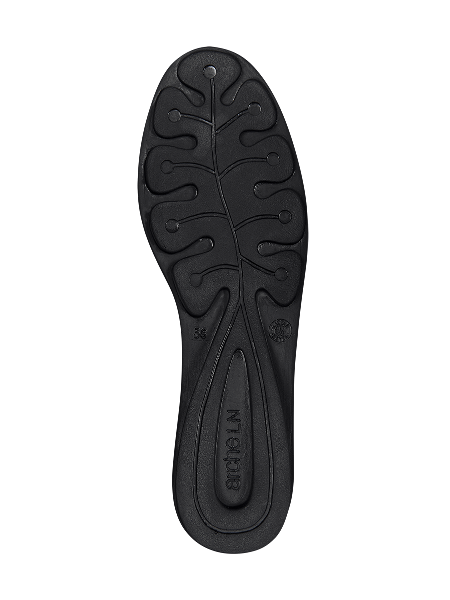 ARCHE SAMPLE - DRICK BLACK SUEDE SANDALS