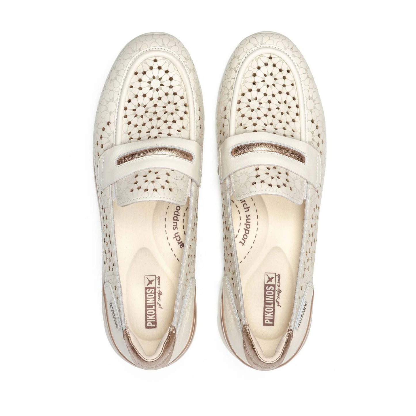 PIKOLINOS CANTABRIA W4R-6518C1 CREAM LEATHER MOCCASIN