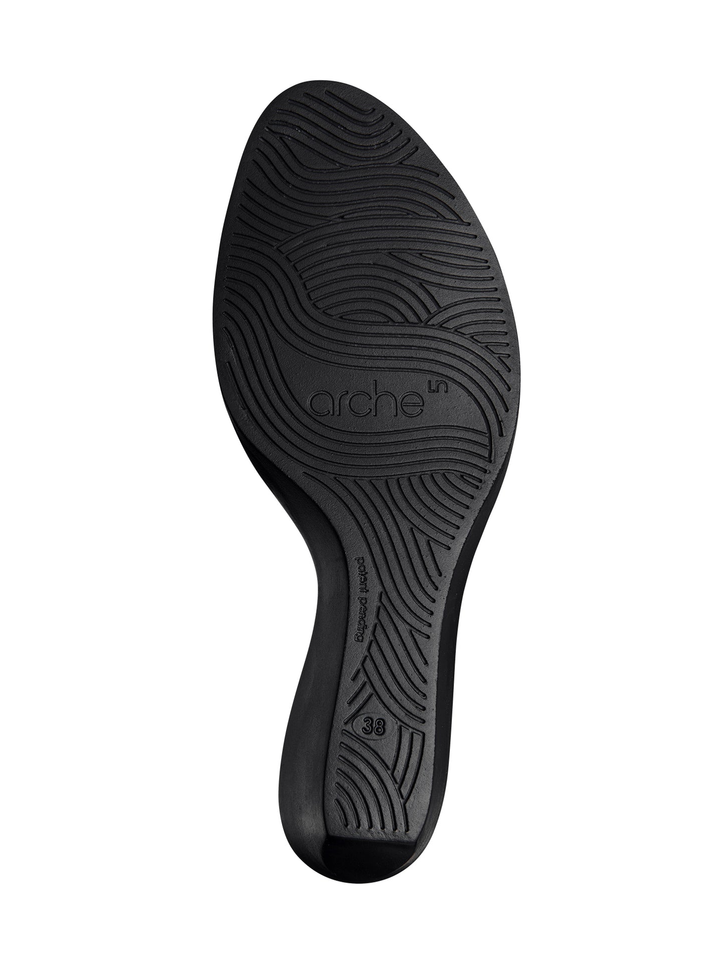 ARCHE SAMPLE - EGALAA BLACK & GREEN WEDGE