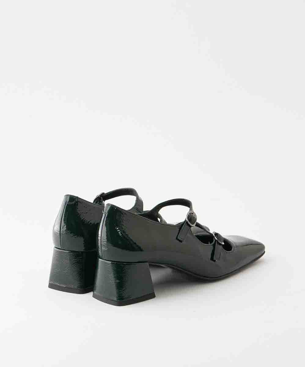 ZINDA SAMPLE - ELLE GREEN PATENT LEATHER MARY JANE