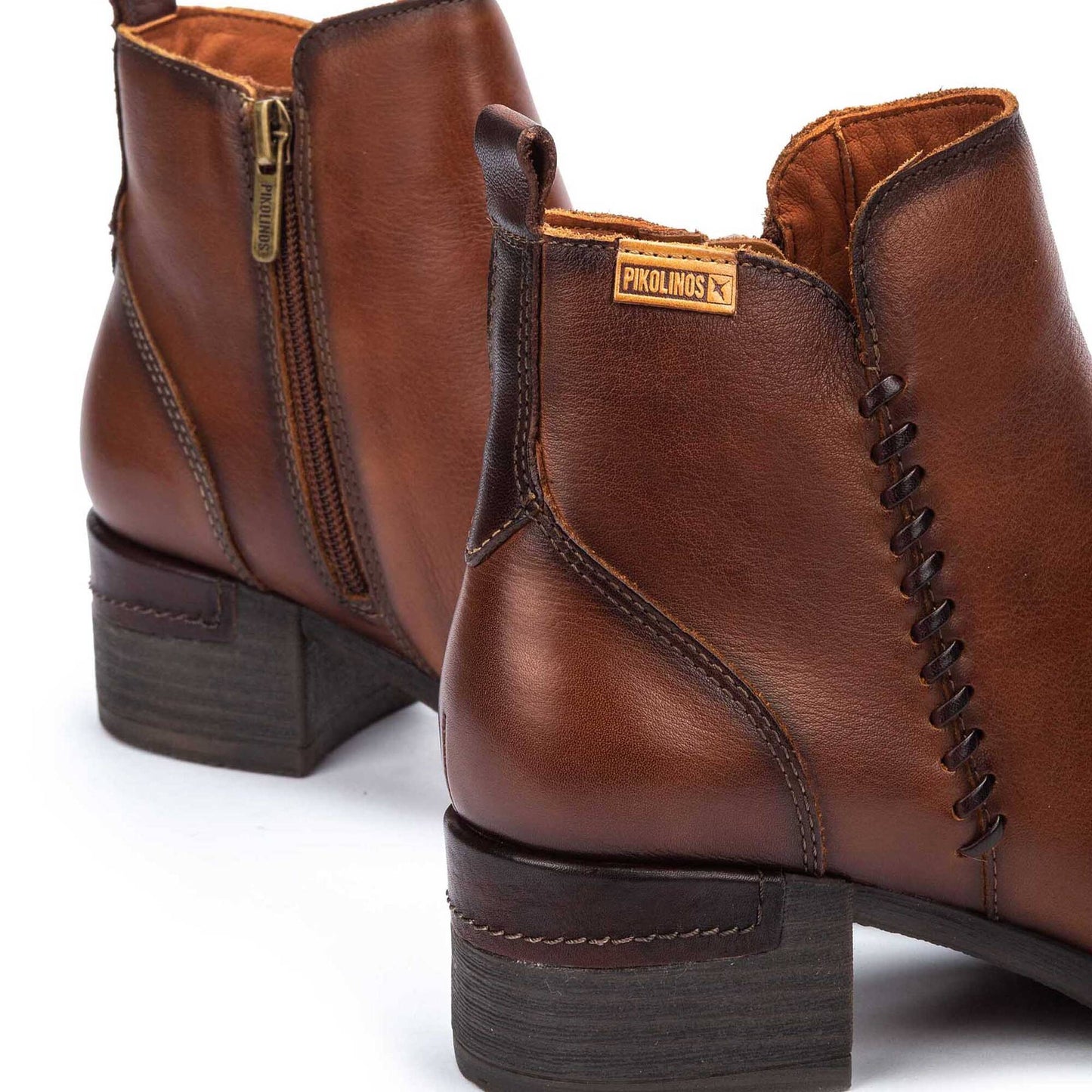 PIKOLINOS MALAGA W6W-8950 BROWN ANKLE BOOTS