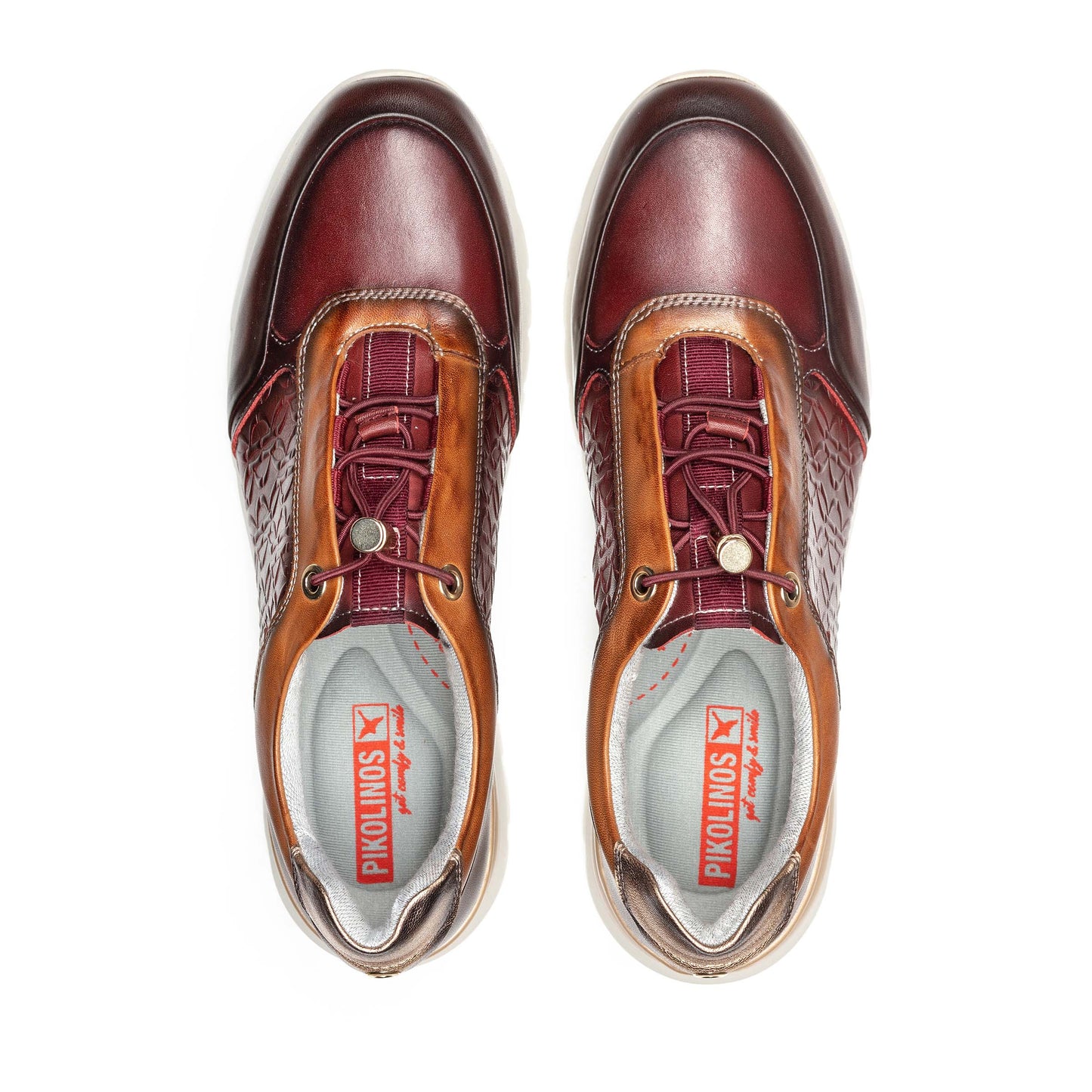 PIKOLINOS SAMPLE - ASTURIAS W9C-6607 RED LEATHER SNEAKER