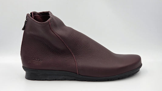 ARCHE BARYKY BURGUNDY ANKLE BOOT
