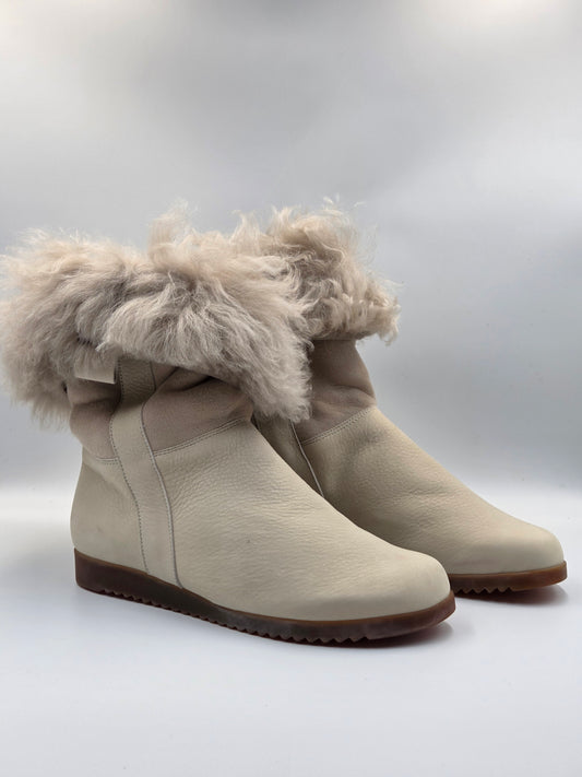 ARCHE SAMPLE - BAOKOW CREAM PULL ON WINTER BOOTS