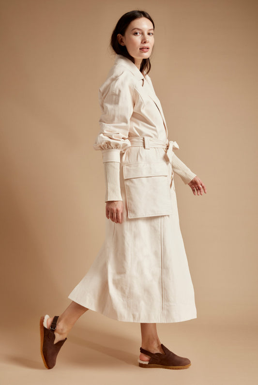 ARCHE SAMPLE - BAOHLI DARK BROWN SLIPPERS