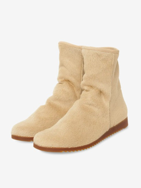ARCHE SAMPLE - BAOTAN CREAM COWHIDE ANKLE BOOTS