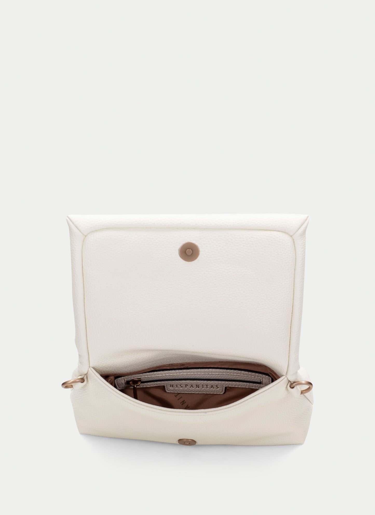 HISPANITAS BV253846 CREAM SHOULDER BAG