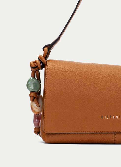 HISPANITAS BV253975 TAN SHOULDER BAG