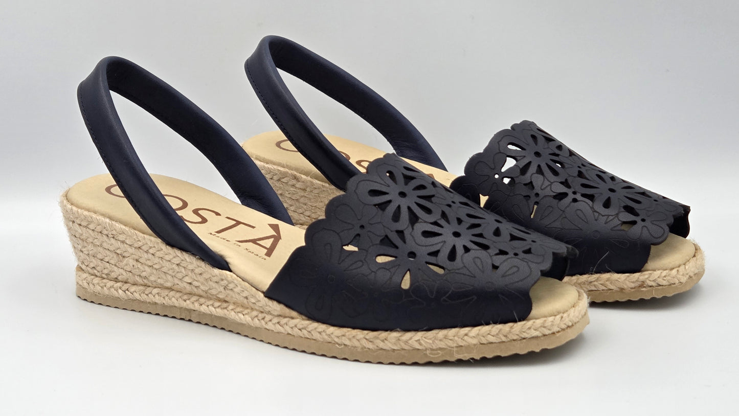COSTA 9576 ESPADRILLE WEDGE