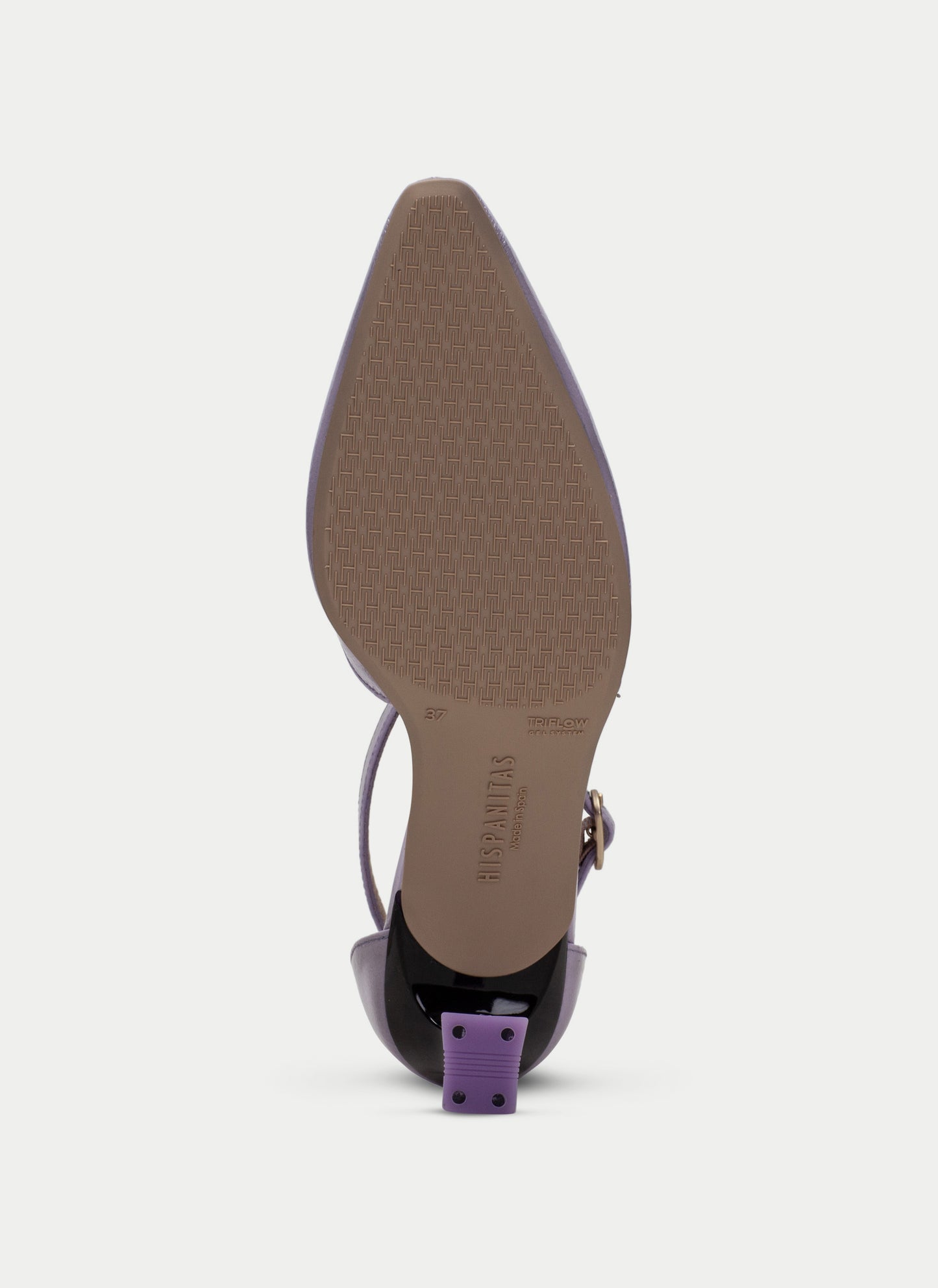 HISPANITAS DALIA HV232832 LAVENDAR PATENT LEATHER HEEL