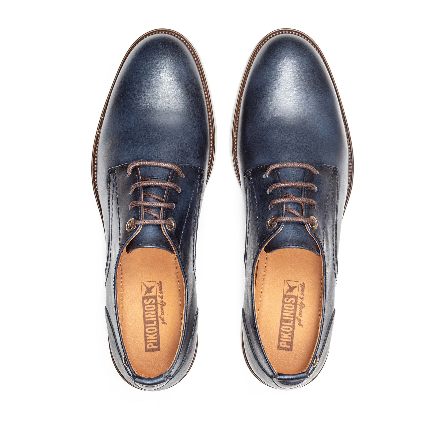 PIKOLINOS SAMPLE - PUERTOLLANO W3C-4867 NAVY LEATHER BROGUE