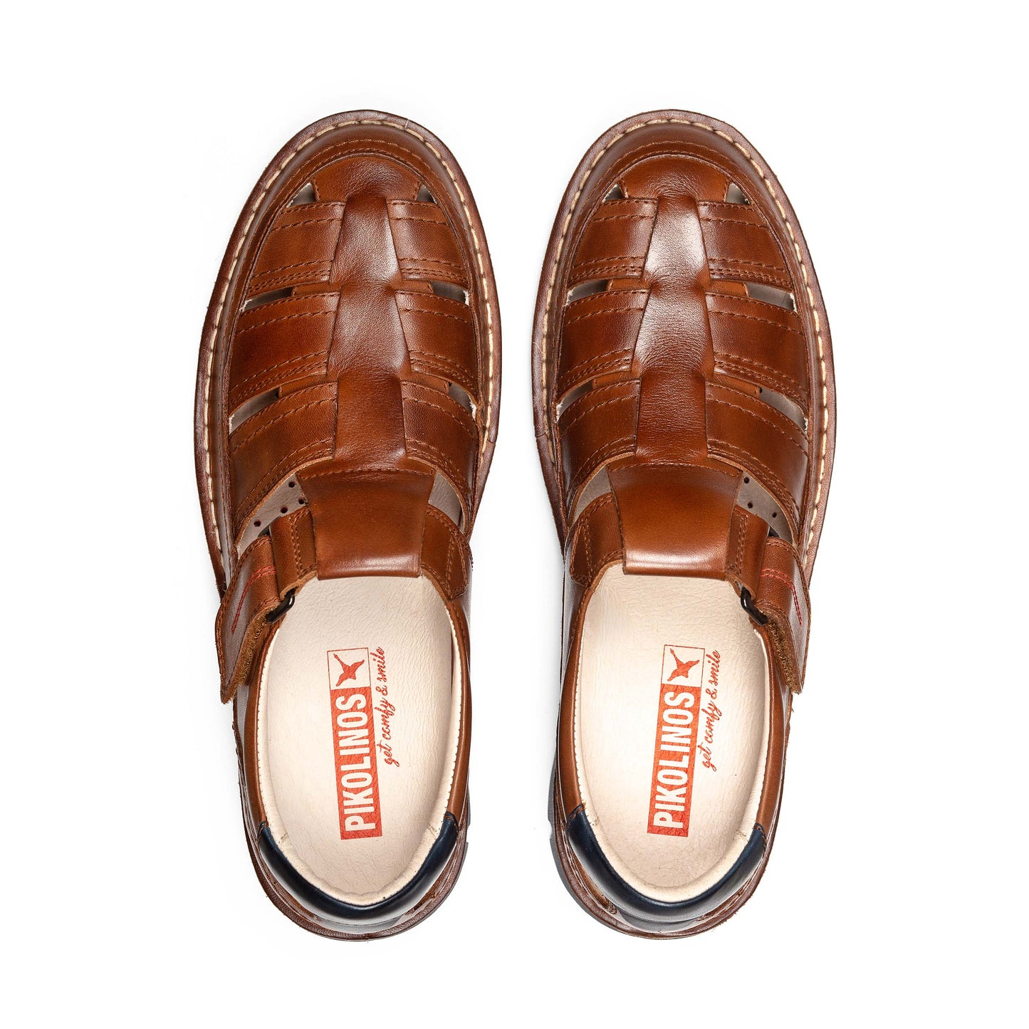 PIKOLINOS SAMPLE - RIVAS M3T-0113 MEN'S BROWN LEATHER SANDAL