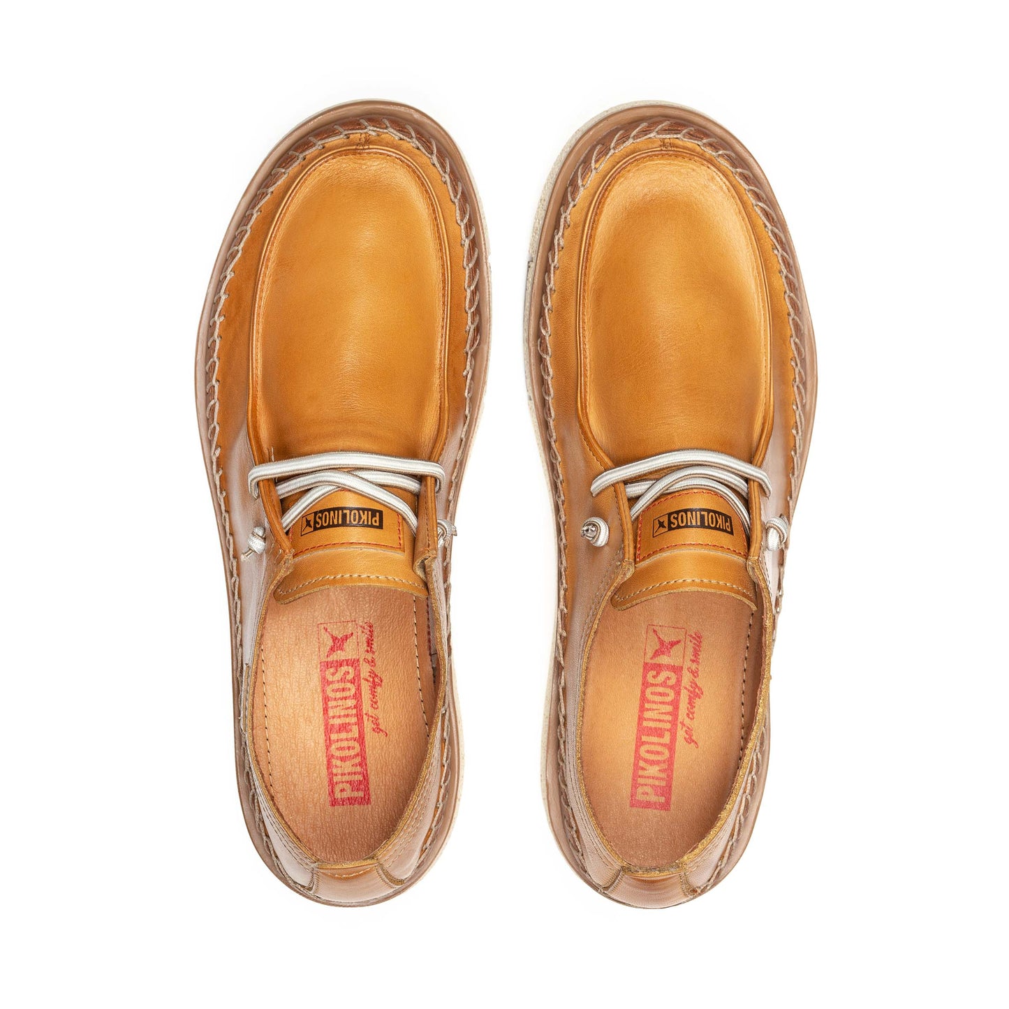 PIKOLINOS SAMPLE - SAN JUAN M6L-4274 TAN LEATHER SNEAKER