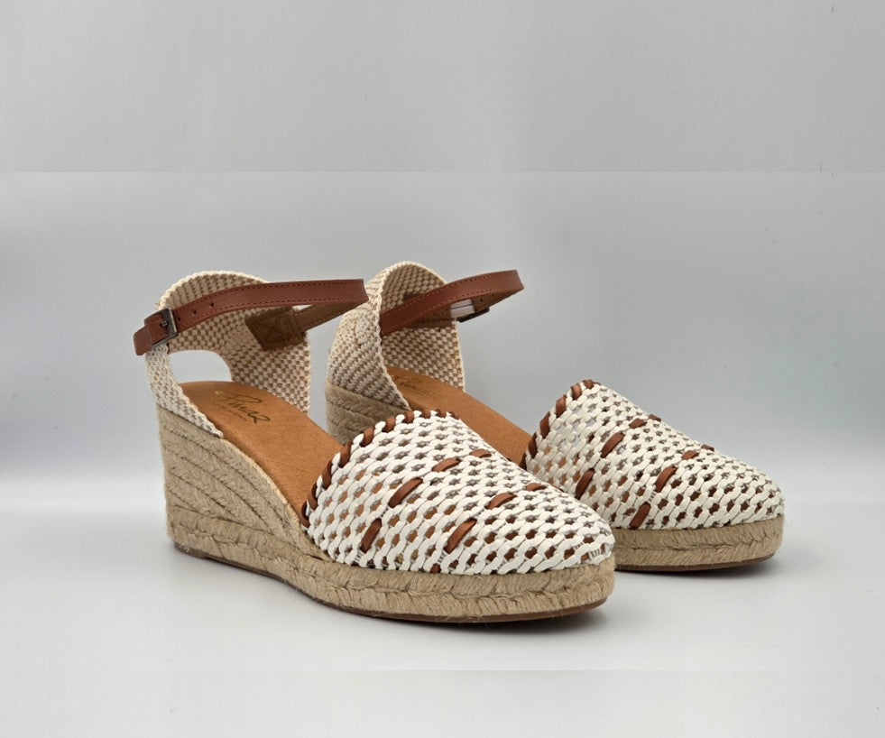 PINAZ 114/5 WHITE JUTE ESPADRILLE