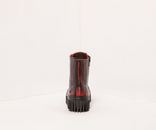 BRIGHTON 1517 RED VINTAGE LEATHER BOOTS