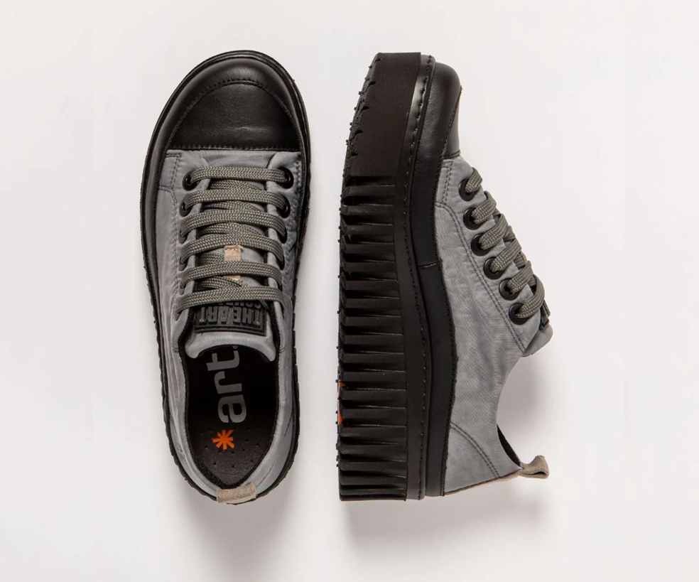 BRIGHTON 1518 NYLON GREY SNEAKER