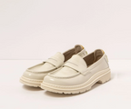 BIRMINGHAM 1902 CREAM LEATHER LOAFER