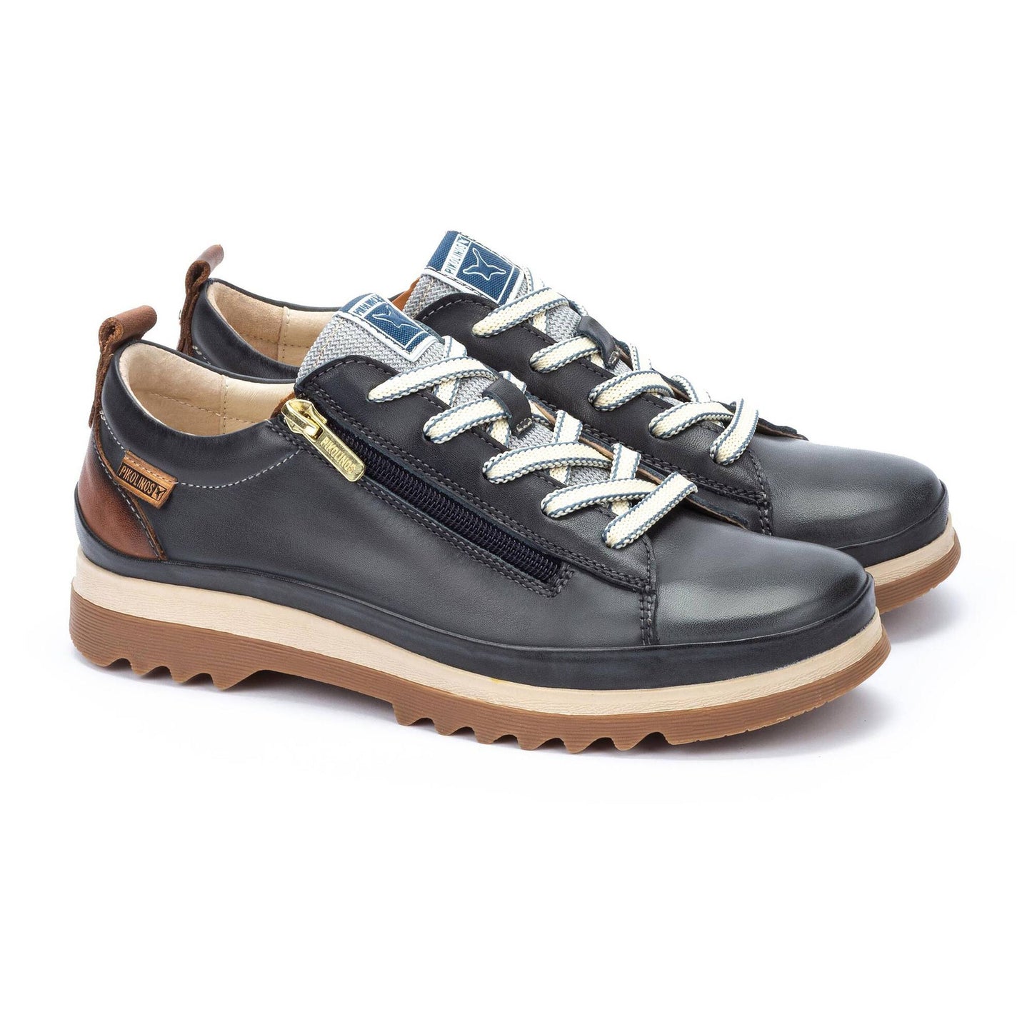 PIKOLINOS VIGO W3W-6979 NAVY LEATHER SNEAKER