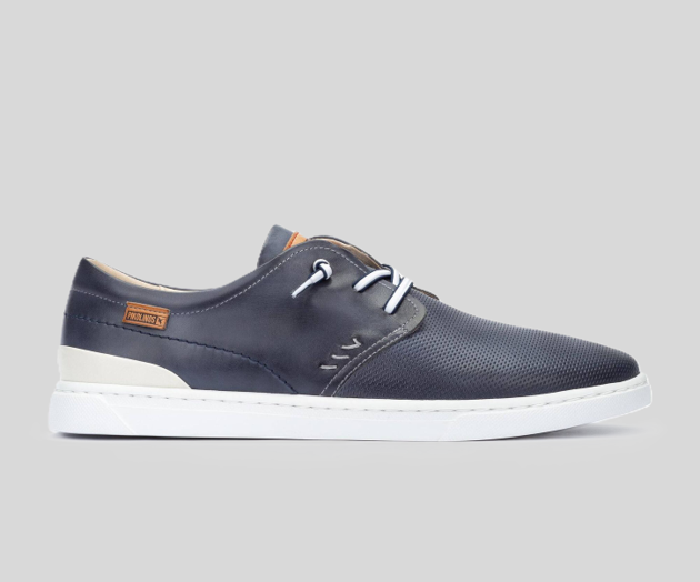 PIKOLINOS SAMPLE - ALICANTE M2U-6378 MEN'S NAVY BOAT SHOE