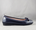 BASIL HI253731 NAVY PATENT BALLERINA