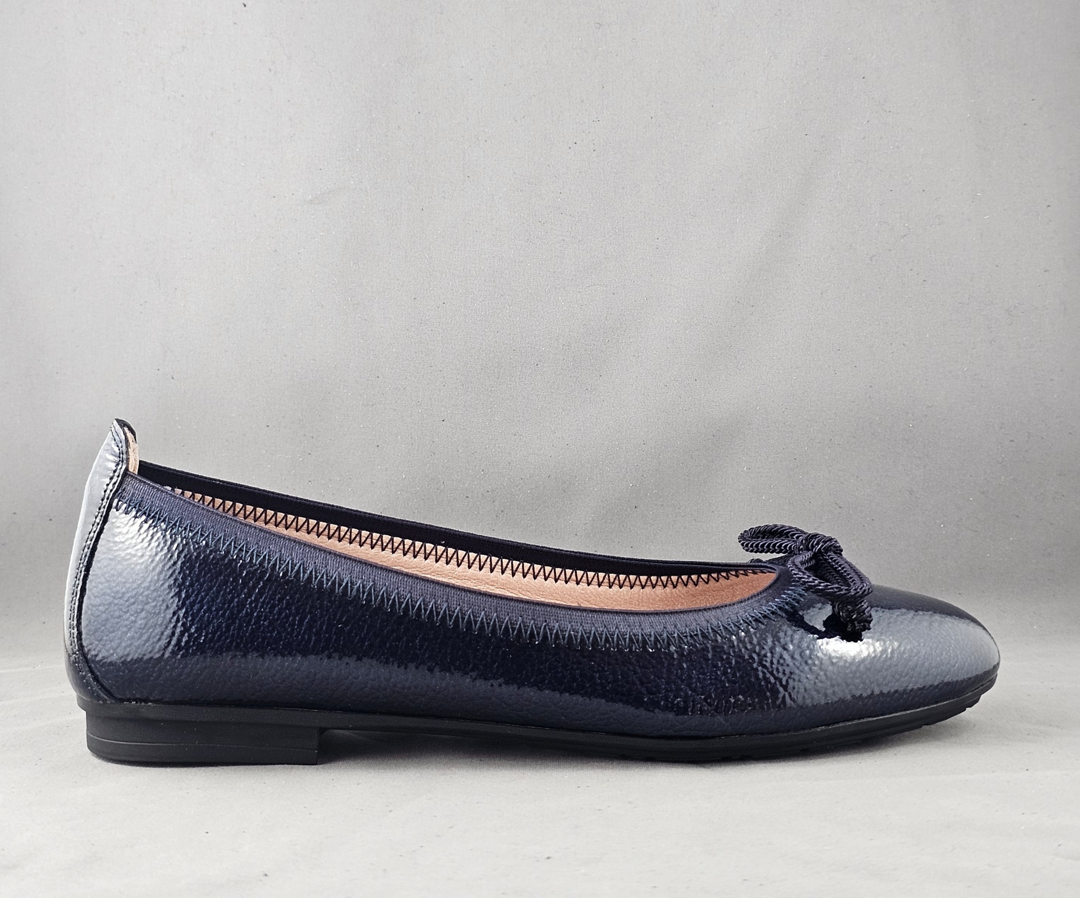 BASIL HI253731 NAVY PATENT BALLERINA