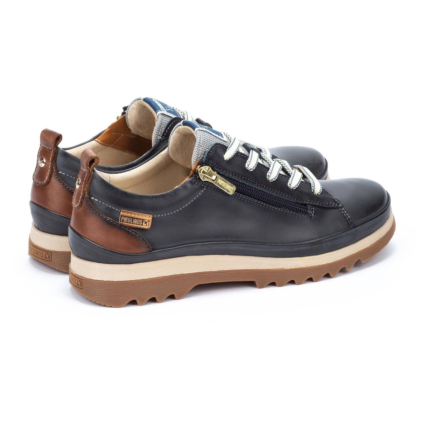 PIKOLINOS VIGO W3W-6979 NAVY LEATHER SNEAKER