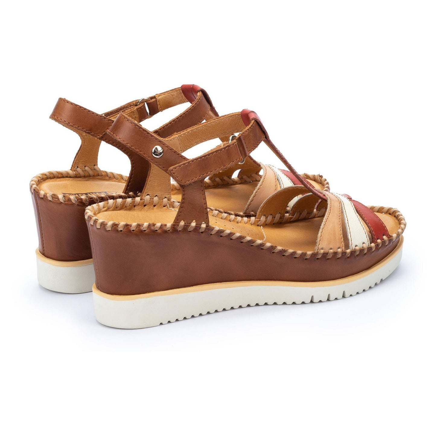 PIKOLINOS AGUADULCE W3Z-1776 TAN WEDGE SANDAL