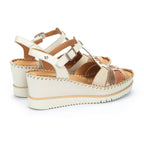 PIKOLINOS AGUADULCE W3Z-1836 CREAM WEDGE SANDAL