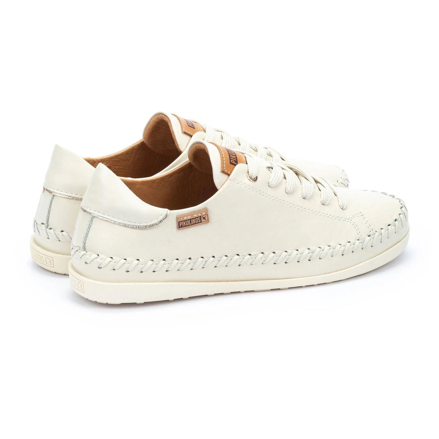 PIKOLINOS SOLLER W8B-6531 CREAM LEATHER SNEAKER