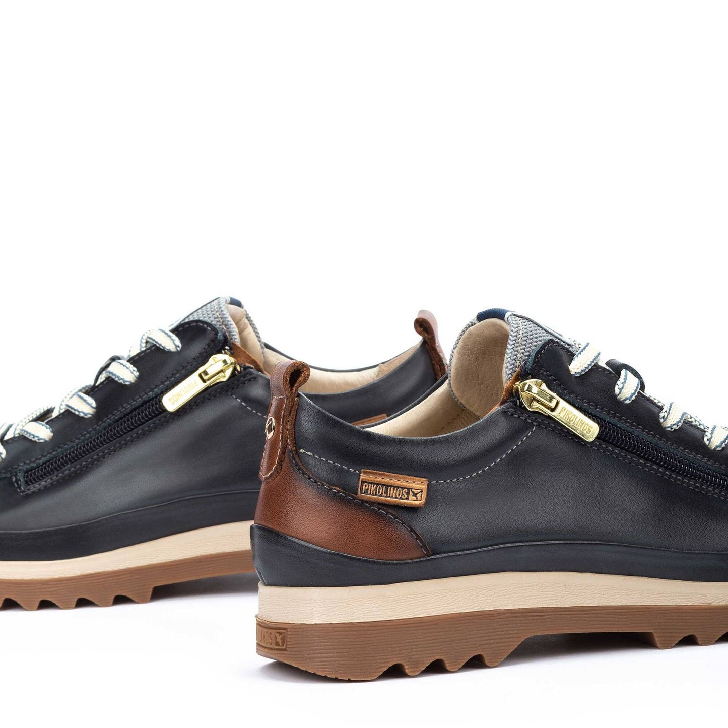 PIKOLINOS VIGO W3W-6979 NAVY LEATHER SNEAKER