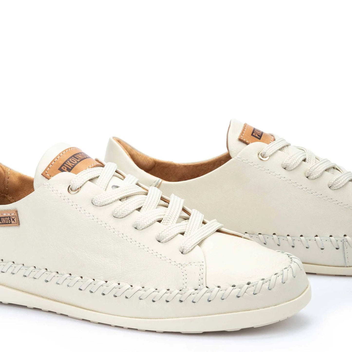 PIKOLINOS SOLLER W8B-6531 CREAM LEATHER SNEAKER