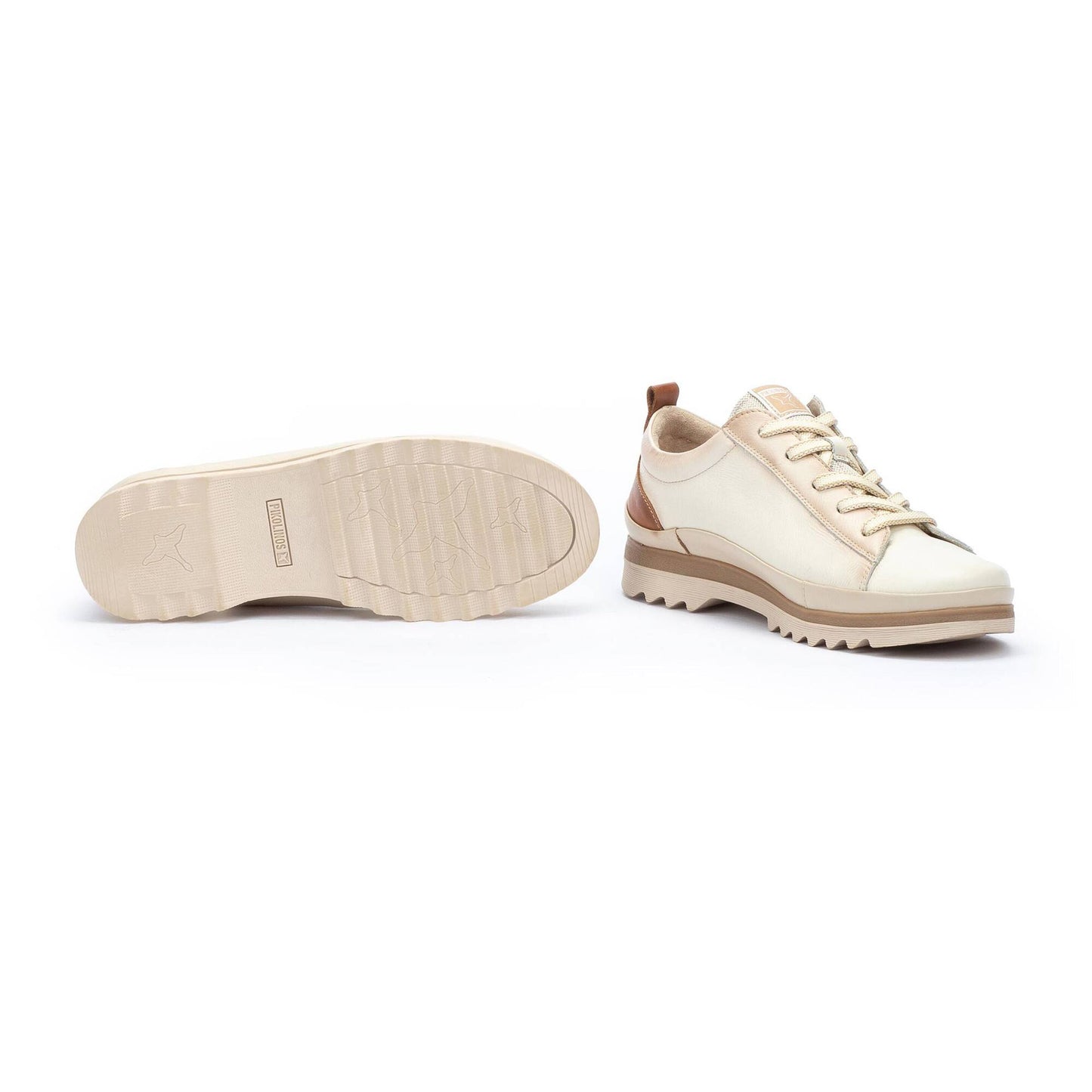 PIKOLINOS VIGO W3W-6979 CREAM LEATHER SNEAKER