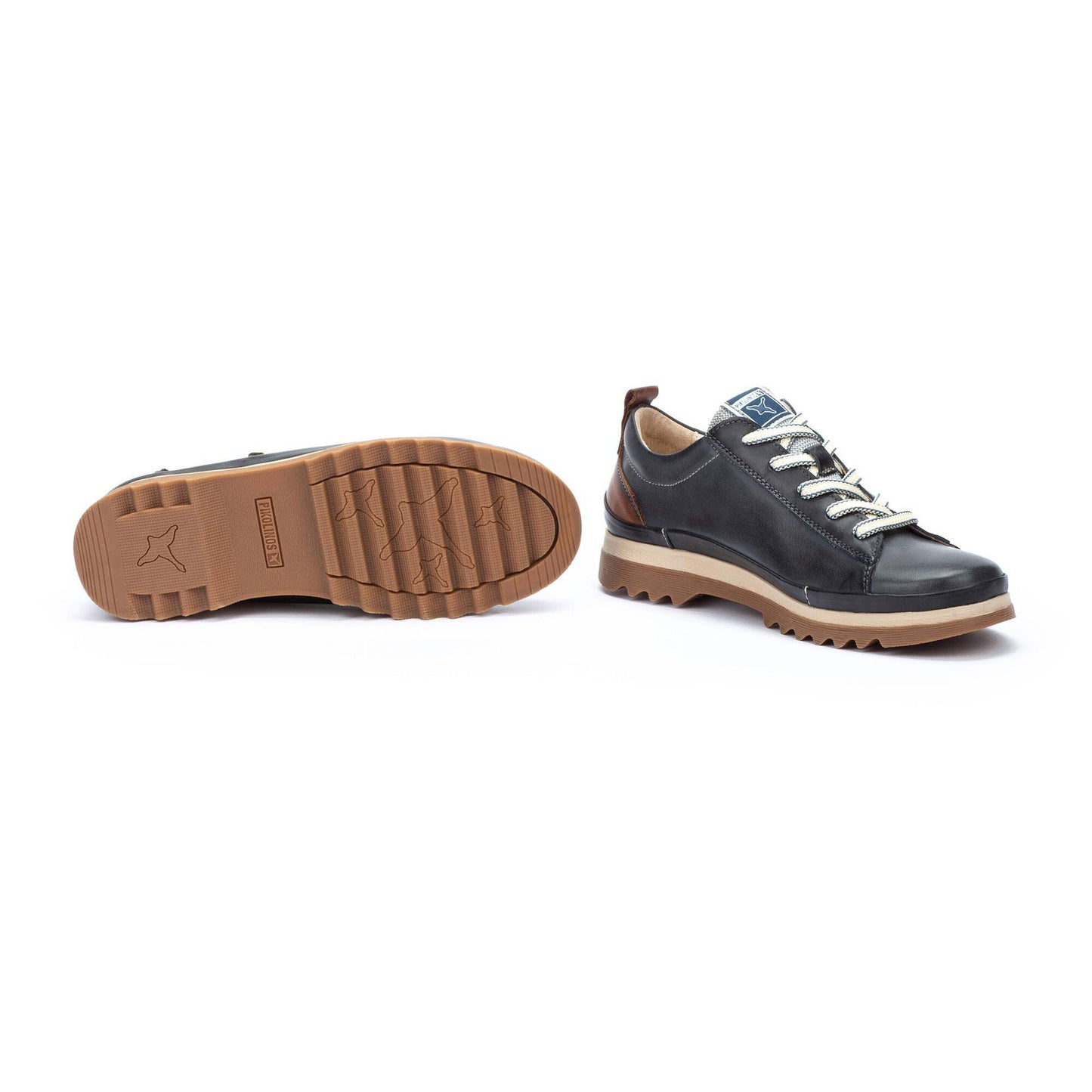 PIKOLINOS VIGO W3W-6979 NAVY LEATHER SNEAKER