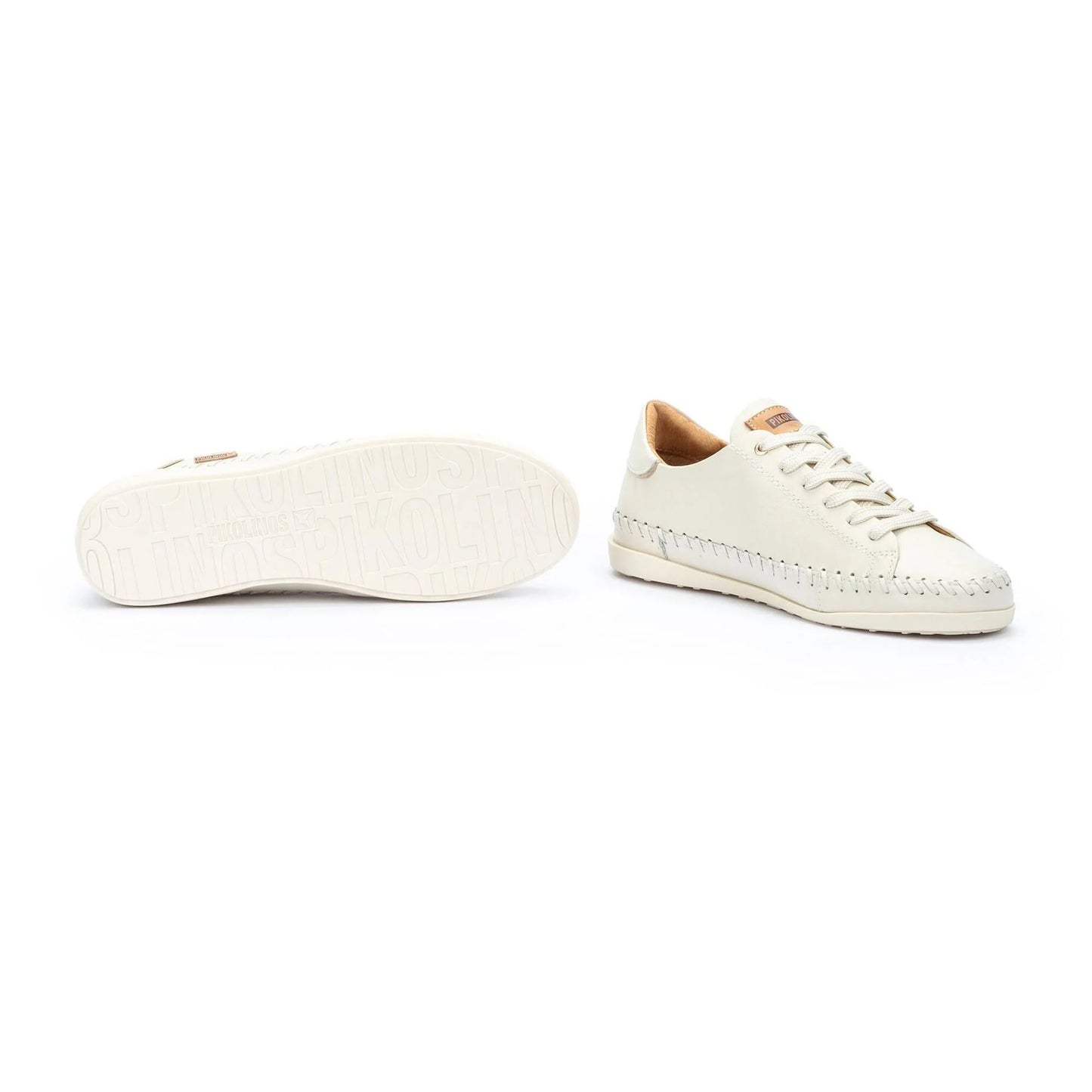 PIKOLINOS SOLLER W8B-6531 CREAM LEATHER SNEAKER
