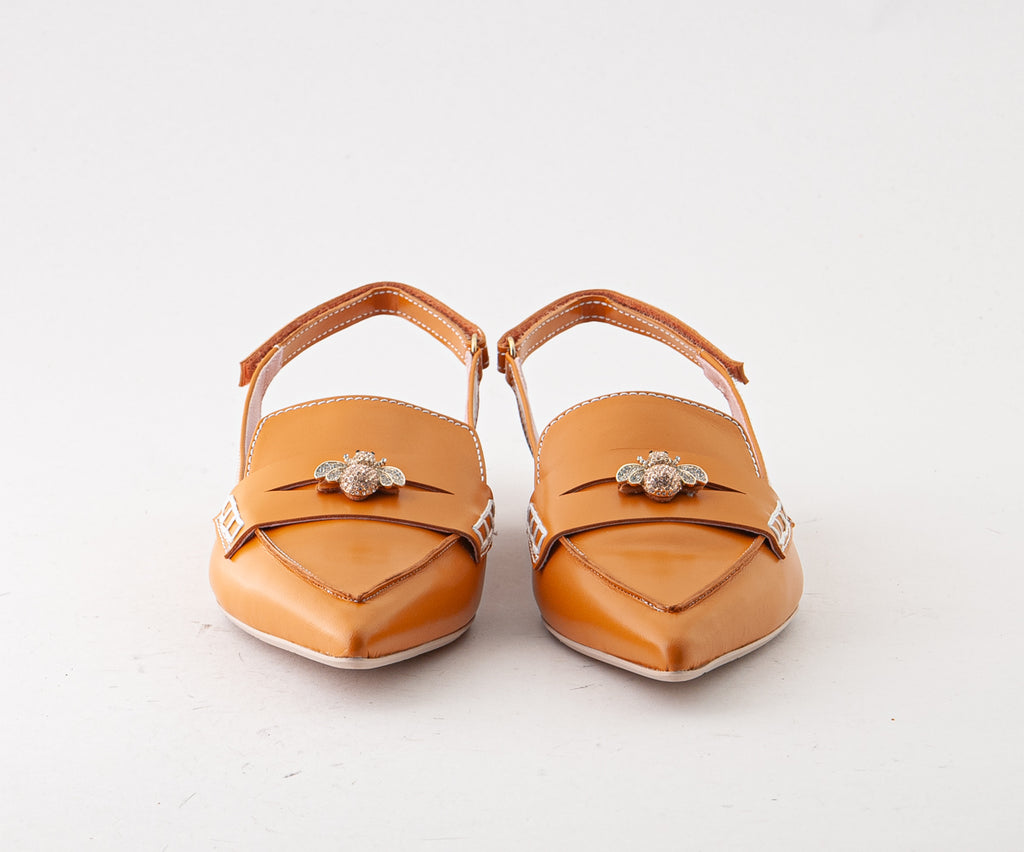 ICONICA 8016 TAN SLINGBACK