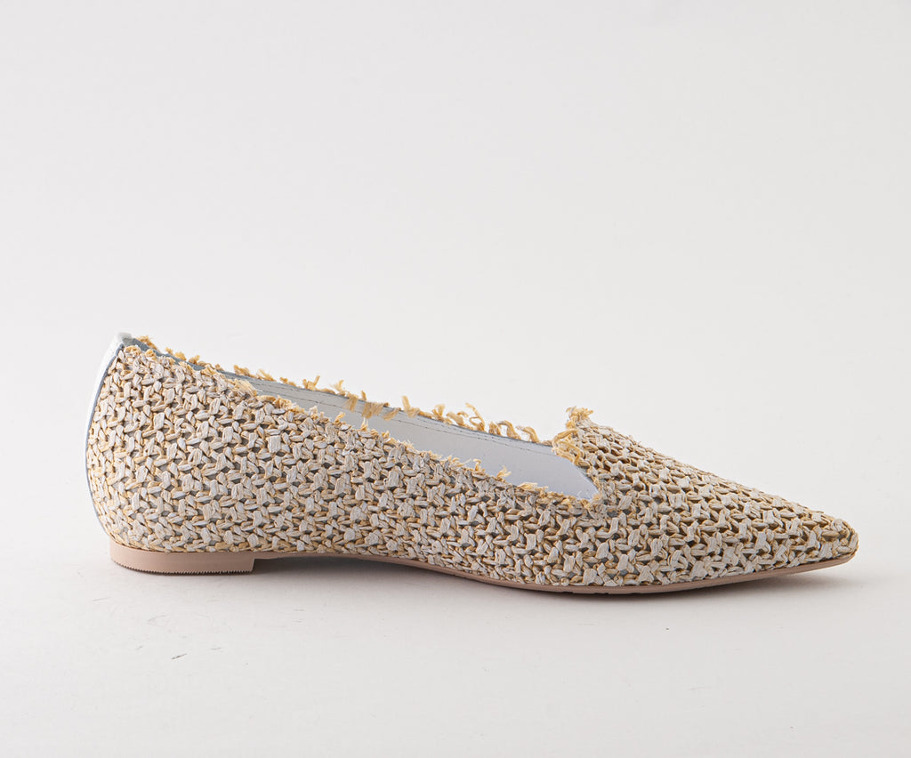 ICONICA 8019 CREAM TEXTURED BALLERINA