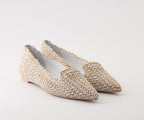 ICONICA 8019 CREAM TEXTURED BALLERINA