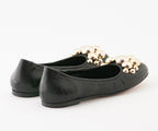 ANIMA 8089 BLACK LEATHER BALLERINA