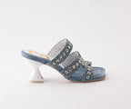 BICE 8137 DENIM HEELED MULE
