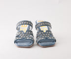 BICE 8137 DENIM HEELED MULE