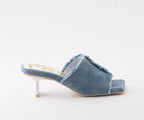 JASMINE 8153 DENIM HEELED SLIDE