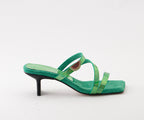JASMINE 8156 GREEN STRAPPY HEEL