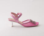 RAS SHOES SAMPLE - PEONY 8165 PINK MESH SLINGBACK