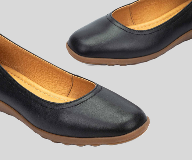 ALCOI W4C-4924 BLACK BALLERINA