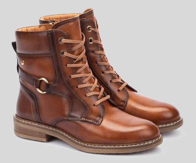 ALDAYA W8J-8718 TAN LEATHER BOOTS