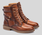 ALDAYA W8J-8718 TAN LEATHER BOOTS