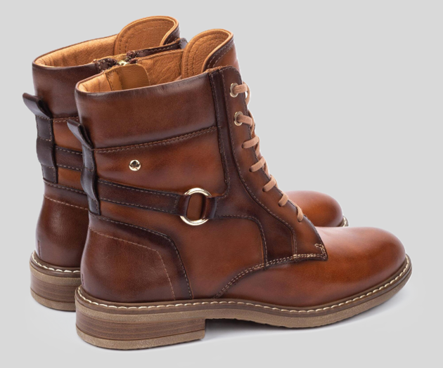 ALDAYA W8J-8718 TAN LEATHER BOOTS