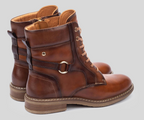 ALDAYA W8J-8718 TAN LEATHER BOOTS