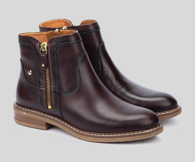 ALDAYA W8J-8747 BROWN ANKLE BOOTS