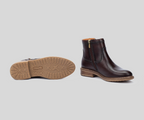 ALDAYA W8J-8747 BROWN ANKLE BOOTS